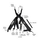 Nóż GERBER DIME MULTI-TOOL BLACK Uni