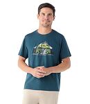 Tričko SMARTWOOL RIVER VAN GRAPHIC SS TEE SLIM FIT Uni