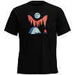 Tricou SMARTWOOL NIGHT CAMP SHORT SLEEVE GRAPHIC TEE Uni
