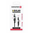 Swissten KÁBEL ADATKÁBEL KEVLAR 4IN1 3A 1,5M Uni