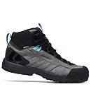 Topánky BLACK DIAMOND W MISSN LTHR MID WP APCH SHOES Lady, steel grey-costal blue