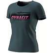 Dámské tričko DYNAFIT TRANSALPER GRAPHIC S/S TEE W