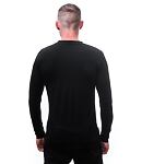 Koszulka - długi rękaw SENSOR MERINO ACTIVE MOUNTAINS T-SHIRT LONG SLEEVE M Męski, czarny