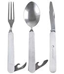 Príbor LIFESYSTEMS FOLDING CUTLERY SET