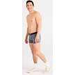 Boxerky SAXX VIBE XTRA SOFT COMFORT TRUNK FLY Man, dark grey heather