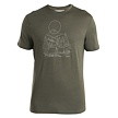 Tricou bărbați ICEBREAKER M MERINO 150 TECH LITE III SS TEE SUNSET