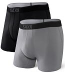 Boxeri SAXX QUEST QUICK DRY MESH BOXER BRIEF FLY 2PK Man