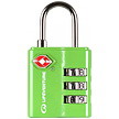 Zámek LIFESYSTEMS TSA COMBI LOCK GREEN