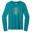 SMARTWOOL W FLORAL TUNDRA GRAPHIC Hosszú ujjú póló női,  színben