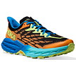 Pánské běžecké boty HOKA SPEEDGOAT 5, solar flare/diva blue