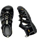 Dětské sandály KEEN SEACAMP II CNX CHILDREN, black/yellow