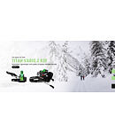 Wiązania SKI TRAB TITAN VARIO.2 KID+STOPPER 78