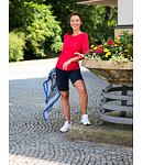 Tricou CITYZEN TRIOU DAMĂ BUMBAC CU MÂNECĂ 3/4 Lady, roșu