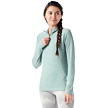SMARTWOOL W CLASSIC THERMAL MERINO BL 1/4 ZIP B Lady póló