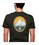 Triko BLACK DIAMOND M BD MOUNTAIN BADGE TEE Man