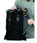 Rucsac OSPREY TRANSPORTER ROLL TOP Uni, black/orange camo